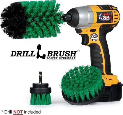 -  Oven Cleaner Brush Set - Kitchen Cleaning Brush Drill Brush Set - Kitchen Accessories - Drill Brush Attachment Countertop Scrubber Brush Set