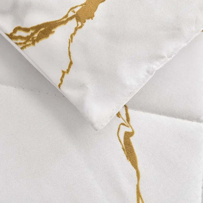 Marble White Duvet Cover Set