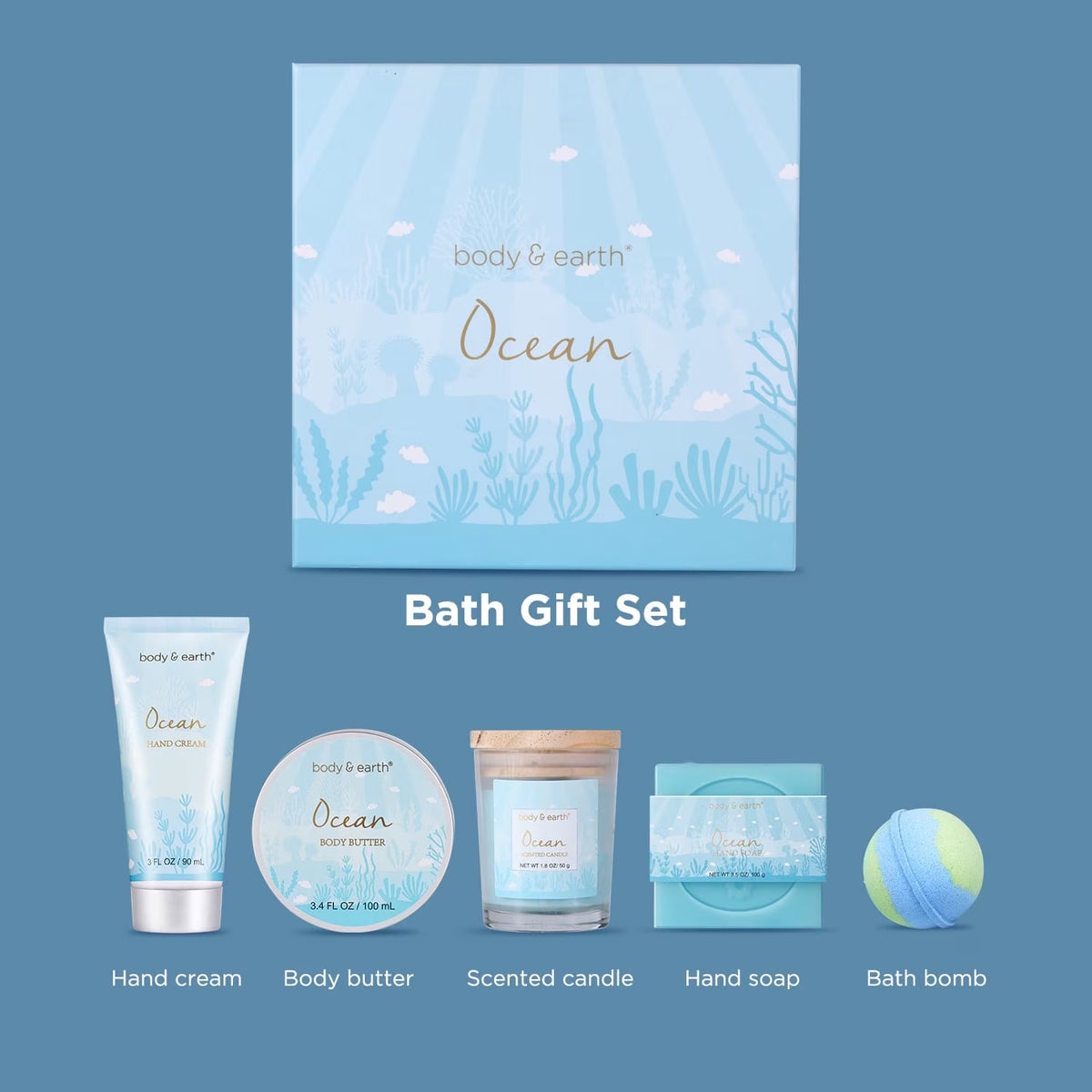 Body & Earth bath spa 5 pcs