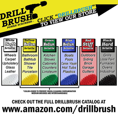 -  Oven Cleaner Brush Set - Kitchen Cleaning Brush Drill Brush Set - Kitchen Accessories - Drill Brush Attachment Countertop Scrubber Brush Set