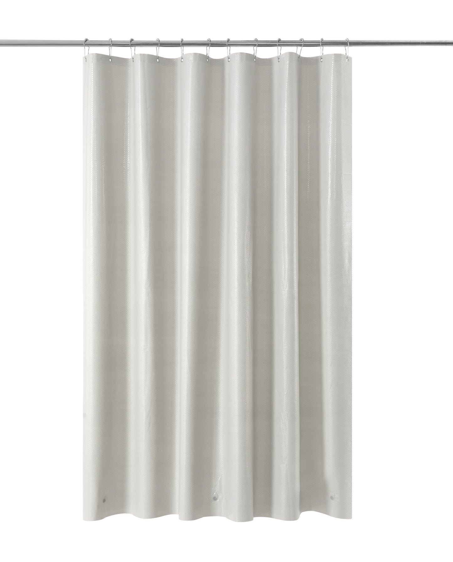 14-Piece Blue Dot Shower Curtain Set – 72" X 72" Fabric Curtain, PEVA Liner & Rust-Resistant Hooks, Easy-Clean Bathroom Upgrade