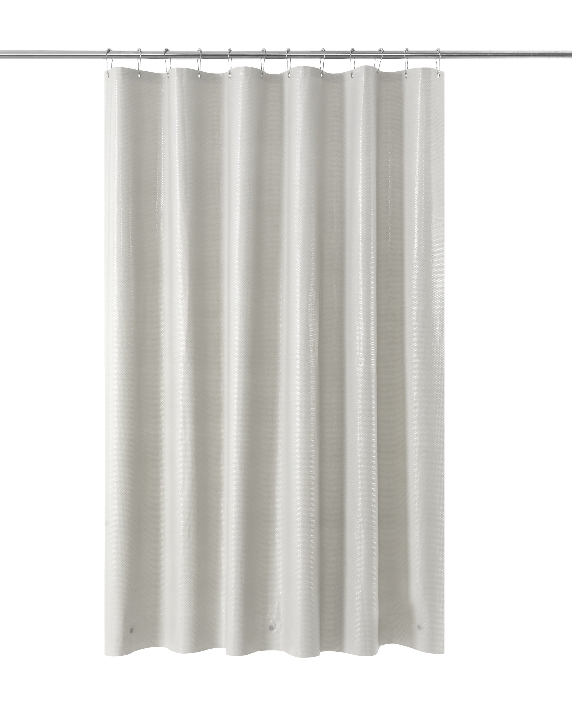 14-Piece Blue Dot Shower Curtain Set – 72" X 72" Fabric Curtain, PEVA Liner & Rust-Resistant Hooks, Easy-Clean Bathroom Upgrade