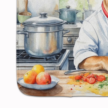 Bullmastiff the Chef Memory Foam Kitchen Mat