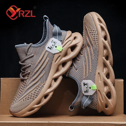 Men Sports Running Black Jogging Shoes Casual Sneakers Outdoor Breathable Mesh Women Light Shock-Absorption Black Tennis